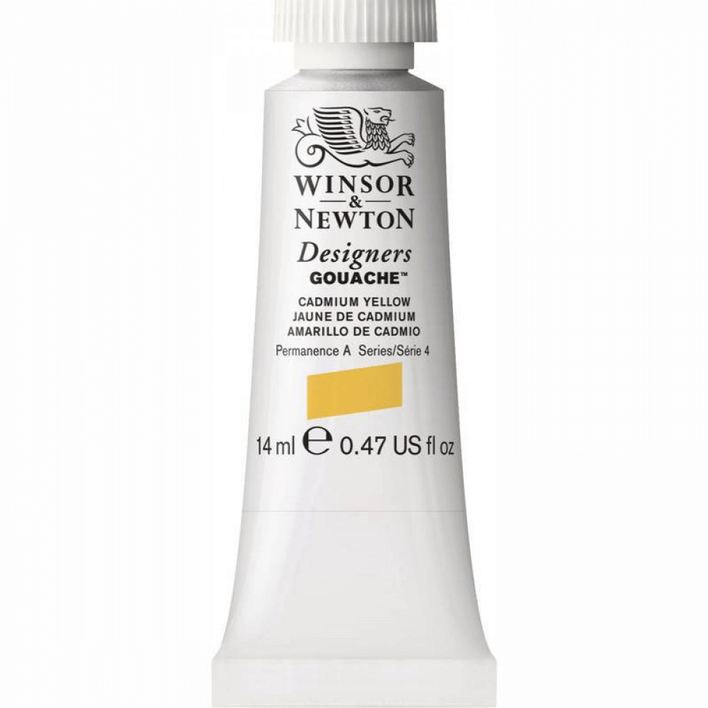 Tinta Guache Winsor & Newton Designers 14ml S4 108 Cadmium Yellow